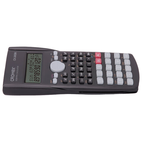 Калькулятор инженерный CROMEX (КРОМЕКС) СX-240BK (155х80 мм), 240 функций, 10+2 разрядов, черный, 273832 - фото 5