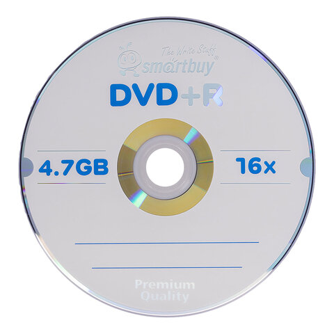 Диски DVD+R (плюс) SMARTBUY, 4,7 Гб, 16x, Cake Box (упаковка на шпиле), КОМПЛЕКТ 50 шт., SBDVPR50 - фото 2