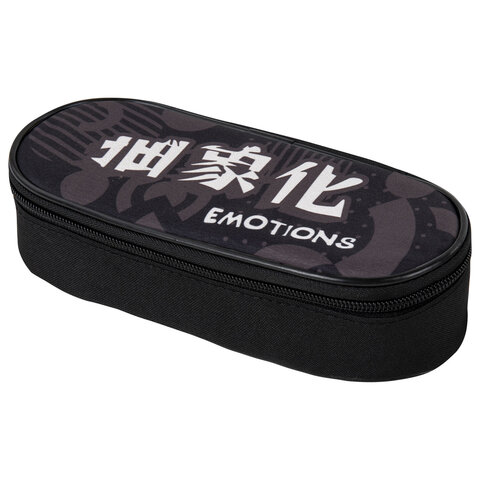 Пенал-футляр BRAUBERG, 1 отделение, органайзер, полиэстер, 22x9x5 см, "Emotions", 271588 - фото 1