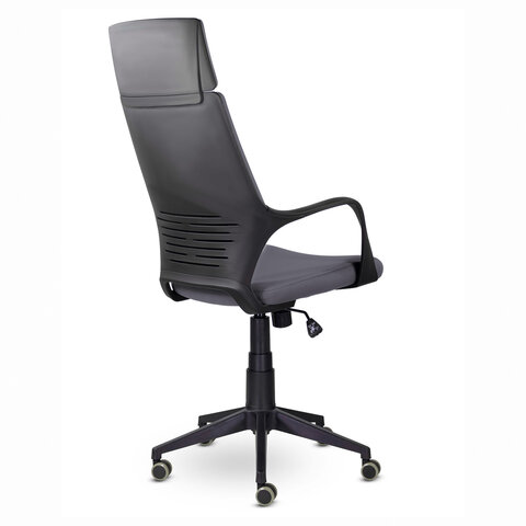 Кресло офисное BRABIX PREMIUM "Prime EX-515", ткань, серое, 532548 - фото 4