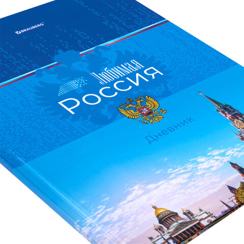 Дневник 1-4 класс 48 л., твердый, BRAUBERG, глянцевая ламинация, с подсказом, "Российский", 106832 - фото 5