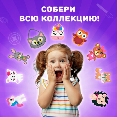 Набор для шитья игрушки из фетра "Вкусняшки", 10 игрушек, ЮНЛАНДИЯ, 664734 - фото 16