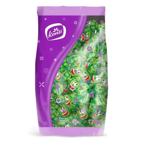 Конфеты желейные KONTI "Живинка" со вкусом арбуза, 1000 г, пакет, 9287 - фото 1