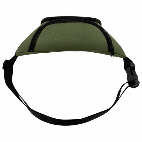 Сумка на пояс HEIKKI RIO (ХЕЙКИ), карман, регулируемый ремень, хаки, 30х12x10 см, 272616 - фото 4