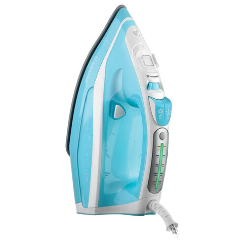 Утюг BRAYER BR4000, 2600 Вт, керамическое покрытие, самоочистка, антикапля, автоотключение, голубой - фото 11