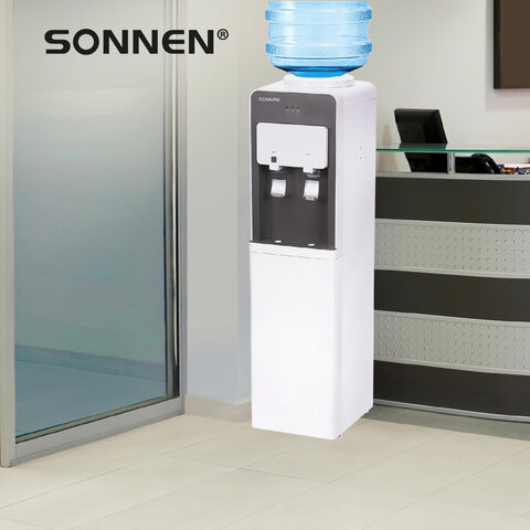 Кулер для воды SONNEN FSC-03AF, напольный, НАГРЕВ/ОХЛАЖДЕНИЕ КОМПРЕССОР, холодильник, 2 крана, 455418 - фото 21
