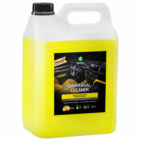 Высокопенный универсальный очиститель салона 5,4 кг, GRASS UNIVERSAL CLEANER, концентрат, 125197 - фото 3