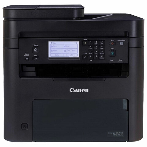 МФУ лазерное CANON i-SENSYS MF275dw "4 в 1" А4, 29 стр./мин., 20000 стр./мес., ДУПЛЕКС, АПД, Wi-Fi, сетевая карта, 5621C001 - фото 1