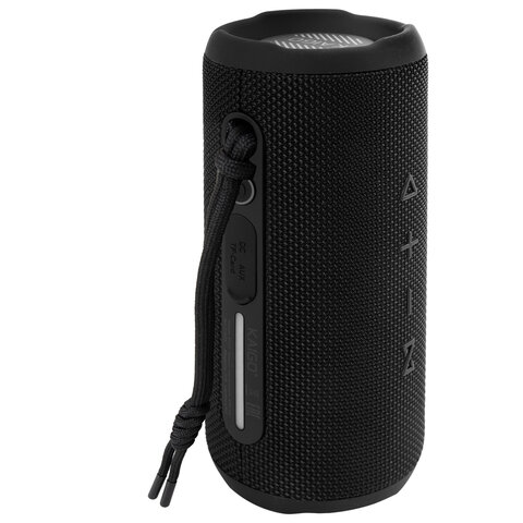Колонка портативная влагозащищенная KAIGO (КАЙГО) BT30T, 30 Вт, Bluetooth, USB, Micro SD, AUX, RGB, TWS, IPX7, черная, 514226 - фото 2