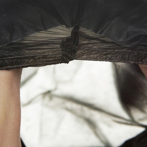 Бахилы двойные, КОМПЛЕКТ 500 шт. (250 пар), STRONG, 39х14 см, 100 мкм, 10 г, черные, ELEGREEN, ЭГЦЧ-100/Н20 - фото 4