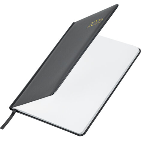 Еженедельник датированный 2026, А5, 145х215 мм, BRAUBERG "Select", балакрон, черный, 117182 - фото 3