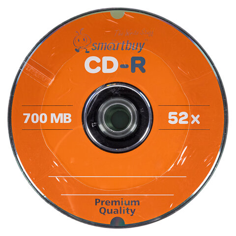 Диски CD-R SMARTBUY, 700 Мб, 52x, Bulk (упаковка на шпиле), КОМПЛЕКТ 100 шт., SBCD-R100S - фото 3