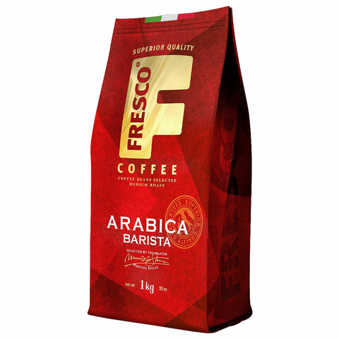Кофе в зернах FRESCO "Arabica Barista" 1 кг, арабика 100% - фото 1