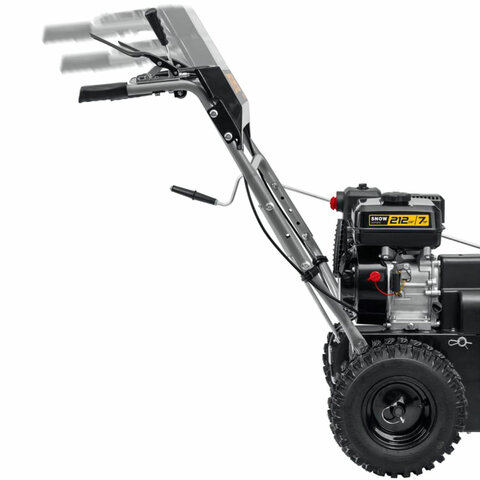 Бензиновый снегоуборщик STEHER GST-756, 5150 Вт, 4-тактный, 7 л.с., объем двигателя 212 см3, GST-756 - фото 10