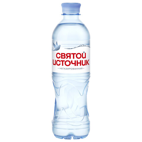 Вода негазированная питьевая СВЯТОЙ ИСТОЧНИК 0,5 л - фото 4