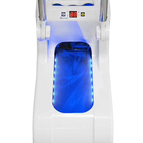 Аппарат для надевания бахил BOOT-PACK-MINI, 50 Вт, подсветка, белый, BT-EG11 - фото 2