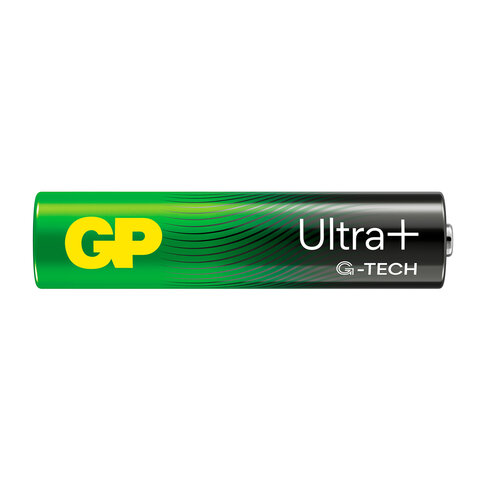 Батарейки КОМПЛЕКТ 8 шт., GP Ultra Plus G-Tech, AAA (LR03), алкалиновые, мизинчиковые, 24AUPA21-2CRB8 - фото 4