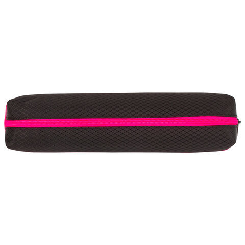 Пенал-косметичка BRAUBERG, мягкий, "Black&Bright", черно-розовый, 21х5х5 см, 229006 - фото 2