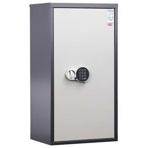 Шкаф металлический для документов AIKO "SL-87ТEL" ГРАФИТ, 870х460х340 мм, 21 кг, S10799090902 - фото 2