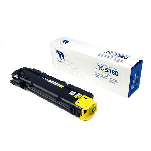 Картридж лазерный NV PRINT (NV-TK-5380Y) для Kyocera ECOSYS PA4000/MA4000, желтый, ресурс 10000 стр. - фото 1