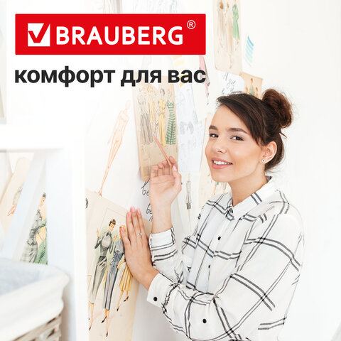 Клеевые кружки двусторонние, диаметр 22 мм, акриловая основа, 36 шт., BRAUBERG, 608776 - фото 11