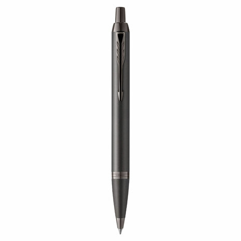 Ручка шариковая PARKER "IM Professionals Monochrome Titanium", корпус темно-серый, сталь, синяя, 2172961 - фото 2