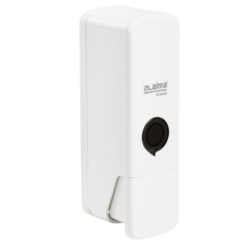 Дозатор для жидкого мыла LAIMA PREMIUM НАЛИВНОЙ, 0,3 л, белый, ABS-пластик, 609498 - фото 4