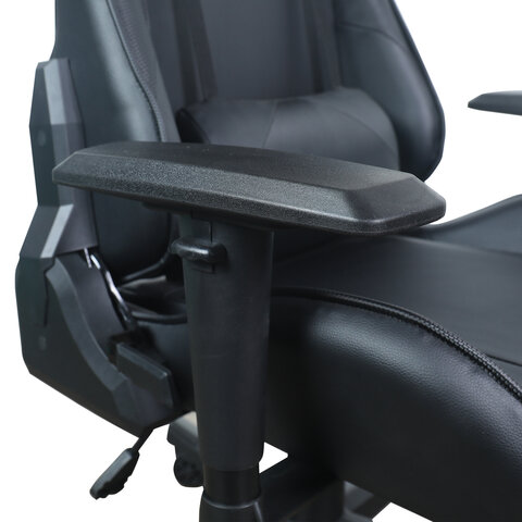 Кресло компьютерное BRABIX "GT Carbon GM-115", две подушки, экокожа, черное, 531932 - фото 12