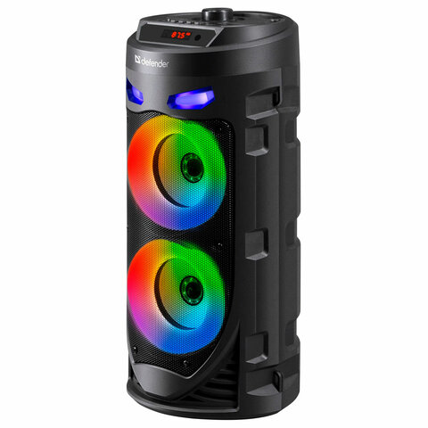 Колонка портативная DEFENDER Crashboom, 16 Вт, 1800 мАч, Bluetooth, FM, Type-C, черная, 65085 - фото 4