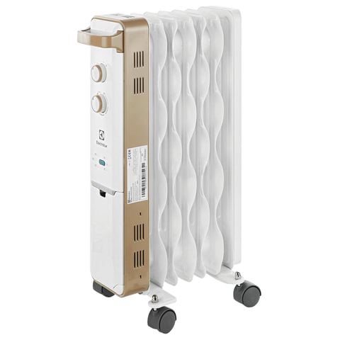 Обогреватель масляный ELECTROLUX EOH/M-9157, 1500 Вт, 7 секций, белый/золотистый, НС-1100762 - фото 6