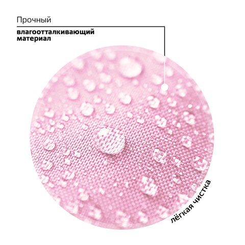 Рюкзак BRAUBERG STAR, 1 отделение, 5 карманов, "Capybara", розовый, 40x29x13 см, 272062 - фото 13