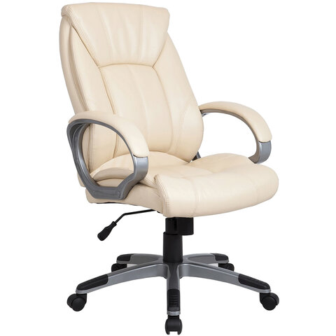 Кресло офисное BRABIX "Maestro EX-506", экокожа, бежевое, 531168 - фото 1