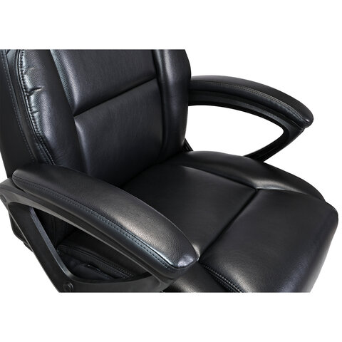 Кресло BRABIX PREMIUM "Oslo EX-549", рециклированная кожа, разборное пятилучие, черное, 532978 - фото 10