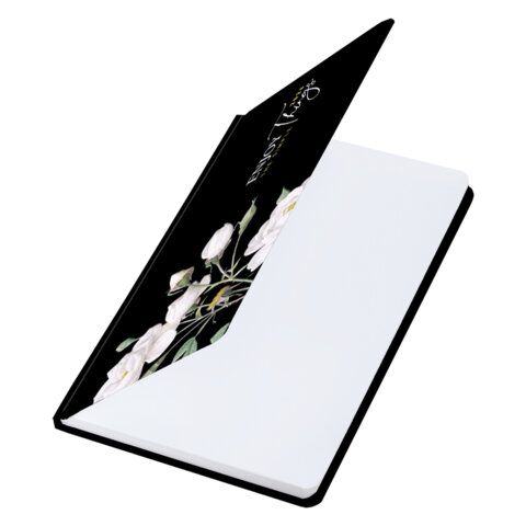 Еженедельник датированный 2026 с резинкой 171х93 мм, BRAUBERG, твердый, УФ-ЛАК, 64 л., "Розы", 117353 - фото 3