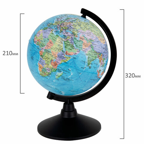 Глобус политический GLOBEN "Классик", 21 см, К012100008 - фото 7
