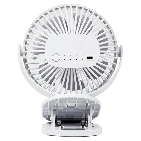 Вентилятор настольный CENTEK CT-5045, 4 режима, d=15 см, 5 Вт, белый - фото 5