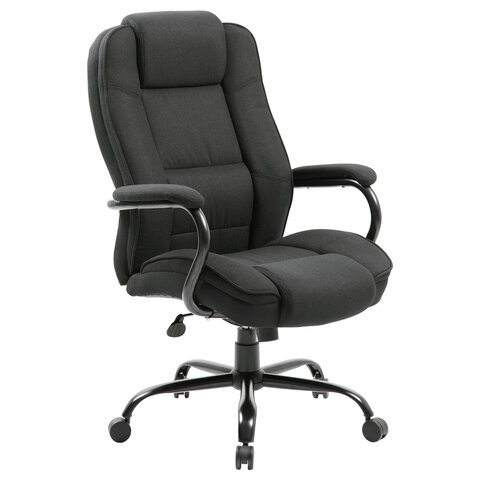 Кресло офисное BRABIX PREMIUM "Heavy Duty HD-002", усиленное, НАГРУЗКА до 200 кг, ткань, 531830 - фото 1