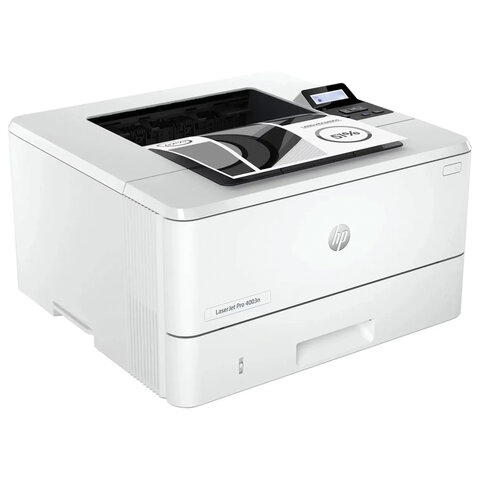 Принтер лазерный HP LaserJet Pro 4003n, А4, 40 стр./мин., 80000 стр./мес., сетевая карта, 2Z611A - фото 2