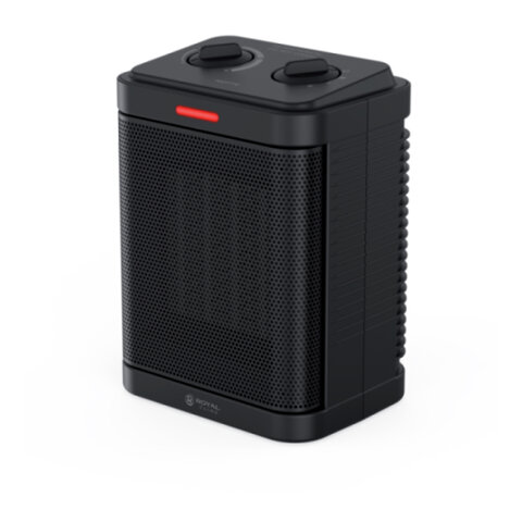 Тепловентилятор ROYAL CLIMA RFH-N1500DC-BL, 1500 Вт, 3 режима работы, черный, НС-1517390 - фото 1