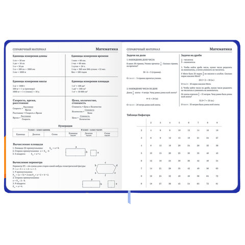 Дневник 1-11 класс 48 л., твердый, BRAUBERG, матовая ламинация, резинка, закладка-ляссе, с подсказом, "Гусь", 107237 - фото 14