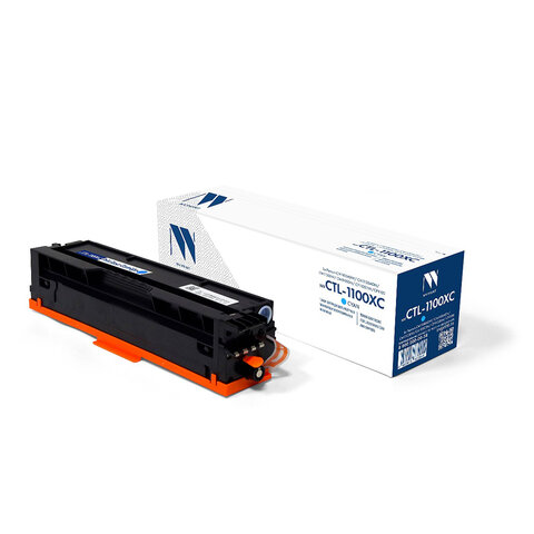 Картридж лазерный NV PRINT (NV-CTL-1100XC) для Pantum CM1100/CP1100, голубой, ресурс 2300 стр. - фото 1