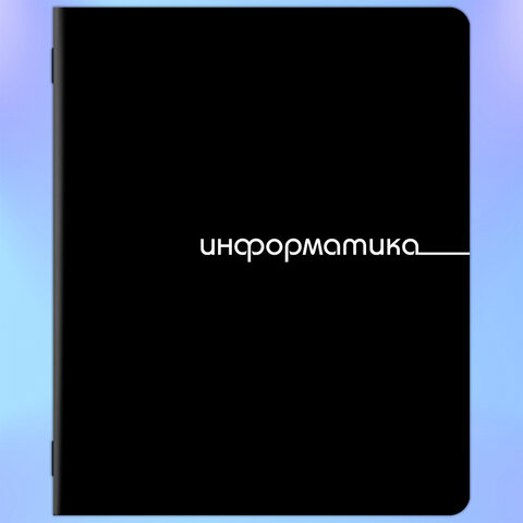 Тетради предметные, КОМПЛЕКТ 12 ПРЕДМЕТОВ, 48 л., обложка картон, BRAUBERG "BLACK", 405164 - фото 11