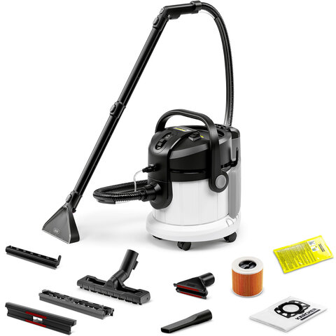Пылесос моющий KARCHER SE 4, потребляемая мощность 1000 Вт, белый, 1.081-150.0 - фото 2