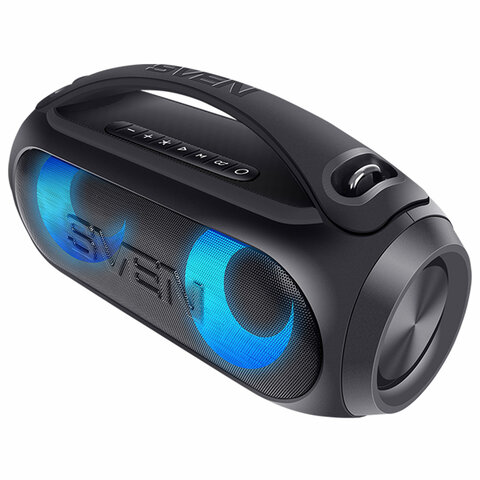 Колонка портативная SVEN PS-380, 40 Вт, TWS, Bluetooth, FM, USB, черный, SV-021290 - фото 3