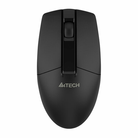 Мышь беспроводная A4TECH G3-330N, USB, 2 кнопки + 1 колесо-кнопка, оптическая, черная, 1635693 - фото 1