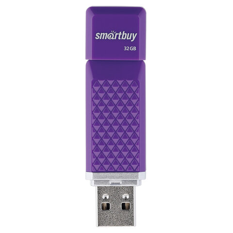 Флеш-диск 32 GB, SMARTBUY Quartz, USB 2.0, фиолетовый, SB32GBQZ-V - фото 4