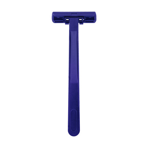 Бритвенные станки одноразовые, 2 лезвия, увлажняющая полоска, фиксированная головка, 5 шт., синий, X-ONE (ИКС-УАН), 700028 - фото 3