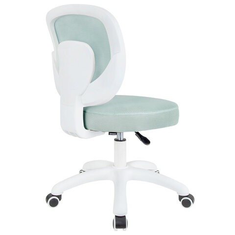 Кресло детское BRABIX KIDS "MG-230", без подлокотников, сетка/ткань TW, голубое, 533320 - фото 5