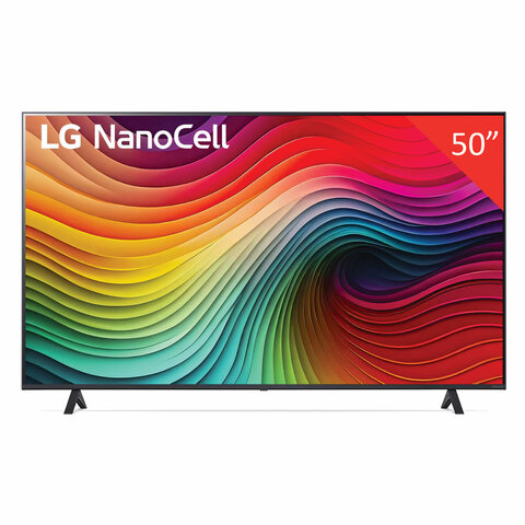 Телевизор LG 50NANO80T6A, 50" (127 см), NanoCell, 3840x2160, 4K, 16:9, SmartTV, Wi-Fi, синий - фото 1