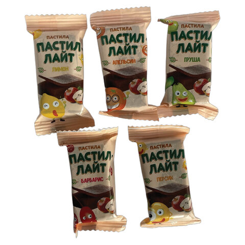 Пастила фруктовая Пастил-Лайт, ассорти вкусов, без добавления сахара, 500 г, УТ-00002476 - фото 3